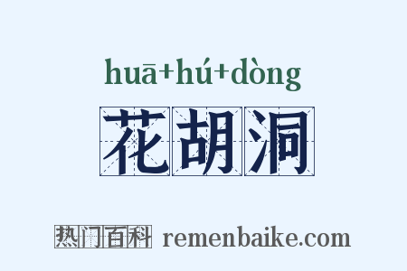 花胡洞是什么意思的图片